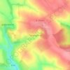Топографічна карта Привороття, висота, рельєф