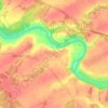 Топографічна карта Знаменское, висота, рельєф