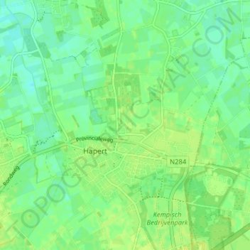 Топографічна карта Lemel, висота, рельєф