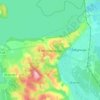 Топографічна карта Світловодськ, висота, рельєф