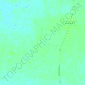 Топографічна карта Єгорівка, висота, рельєф