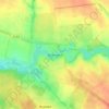 Топографічна карта Вахнівка, висота, рельєф