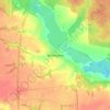 Топографічна карта Мамекине, висота, рельєф