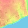 Топографічна карта Фонтанка, висота, рельєф