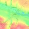 Топографічна карта Погреби, висота, рельєф