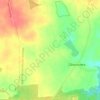 Топографічна карта Косинське, висота, рельєф