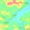 Топографічна карта Нагірне, висота, рельєф
