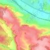Топографічна карта Вороняки, висота, рельєф