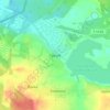 Топографічна карта Грушів, висота, рельєф