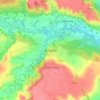 Топографічна карта Погреби, висота, рельєф