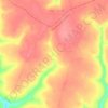 Топографічна карта Успеновка, висота, рельєф