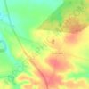 Топографічна карта Залісся, висота, рельєф