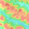 Топографічна карта Залібівка, висота, рельєф