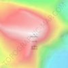 Топографічна карта 纳木那尼/གནས་མོ་སྣ་གཉིས།, висота, рельєф