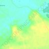 Топографічна карта Жданів, висота, рельєф