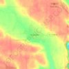 Топографічна карта Чкалове, висота, рельєф