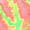 Топографічна карта Юшки, висота, рельєф