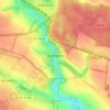 Топографічна карта Зеленянка, висота, рельєф