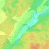 Топографічна карта Сущани, висота, рельєф