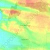 Топографічна карта Чорнушовичі, висота, рельєф