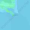 Топографічна карта Cape Hatteras, висота, рельєф
