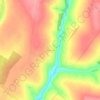 Топографічна карта Яланець, висота, рельєф