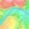 Топографічна карта Брідок, висота, рельєф