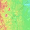 Топографічна карта Нижньотуринський міський округ, висота, рельєф