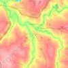Топографічна карта Новоукраїнка, висота, рельєф