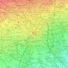 Топографічна карта Мілан, висота, рельєф