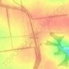Топографічна карта Дорожнє, висота, рельєф