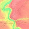 Топографічна карта Омськ, висота, рельєф