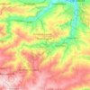 Топографічна карта Вільхівка, висота, рельєф