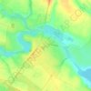 Топографічна карта Уланів, висота, рельєф