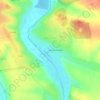 Топографічна карта Багатківці, висота, рельєф