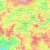 Топографічна карта Madriz, висота, рельєф