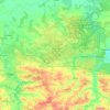 Топографічна карта Ківерцівський район, висота, рельєф