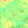 Топографічна карта Демидів, висота, рельєф