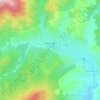 Топографічна карта Чорна Тиса, висота, рельєф