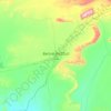 Топографічна карта Бешар, висота, рельєф