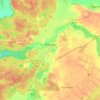 Топографічна карта Лебедин, висота, рельєф