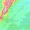 Топографічна карта Meta, висота, рельєф