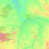 Топографічна карта Мараба, висота, рельєф
