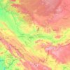 Топографічна карта Буенза, висота, рельєф