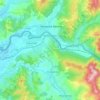 Топографічна карта Великий Бичків, висота, рельєф