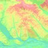 Топографічна карта Манаус, висота, рельєф