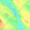 Топографічна карта Гадинківці, висота, рельєф