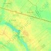 Топографічна карта Шрамківська сільська рада, висота, рельєф