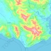 Топографічна карта Tarifa, висота, рельєф