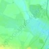 Топографічна карта Ягідня, висота, рельєф